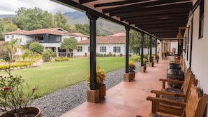 Terrace/patio - Hotel Andrés Venero (Villa de Leyva)