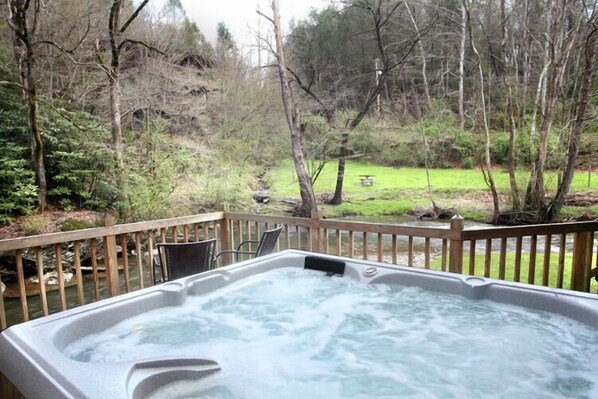 小屋, 多張床, 熱水浴缸 | Spa