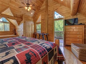 Cabin, Multiple Beds, Hot Tub | 3 bedrooms, free WiFi
