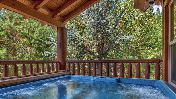 Cabin, Multiple Beds, Hot Tub | Spa - Longwalker Lodge, 3 Bedrooms, Hot Tub, Game Room, Sleeps 9 (Sevierville)