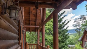 Cabin, Multiple Beds, Hot Tub | Balcony - Topsy, 5 Bedrooms, Hot Tub, Fireplace, Pool Access, Game Room, Sleeps 10 (Sevierville)