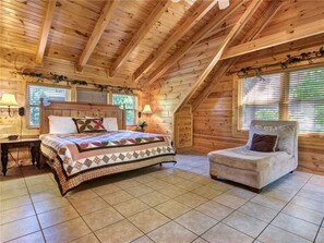 Cabin, Multiple Beds, Hot Tub | 5 bedrooms, free WiFi - Topsy, 5 Bedrooms, Hot Tub, Fireplace, Pool Access, Game Room, Sleeps 10 (Sevierville)