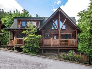 Exterior - Topsy, 5 Bedrooms, Hot Tub, Fireplace, Pool Access, Game Room, Sleeps 10 (Sevierville)