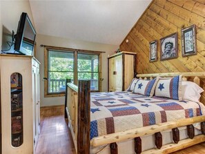 Huisje, 1 kingsize bed, hot tub | 1 slaapkamer, gratis wifi