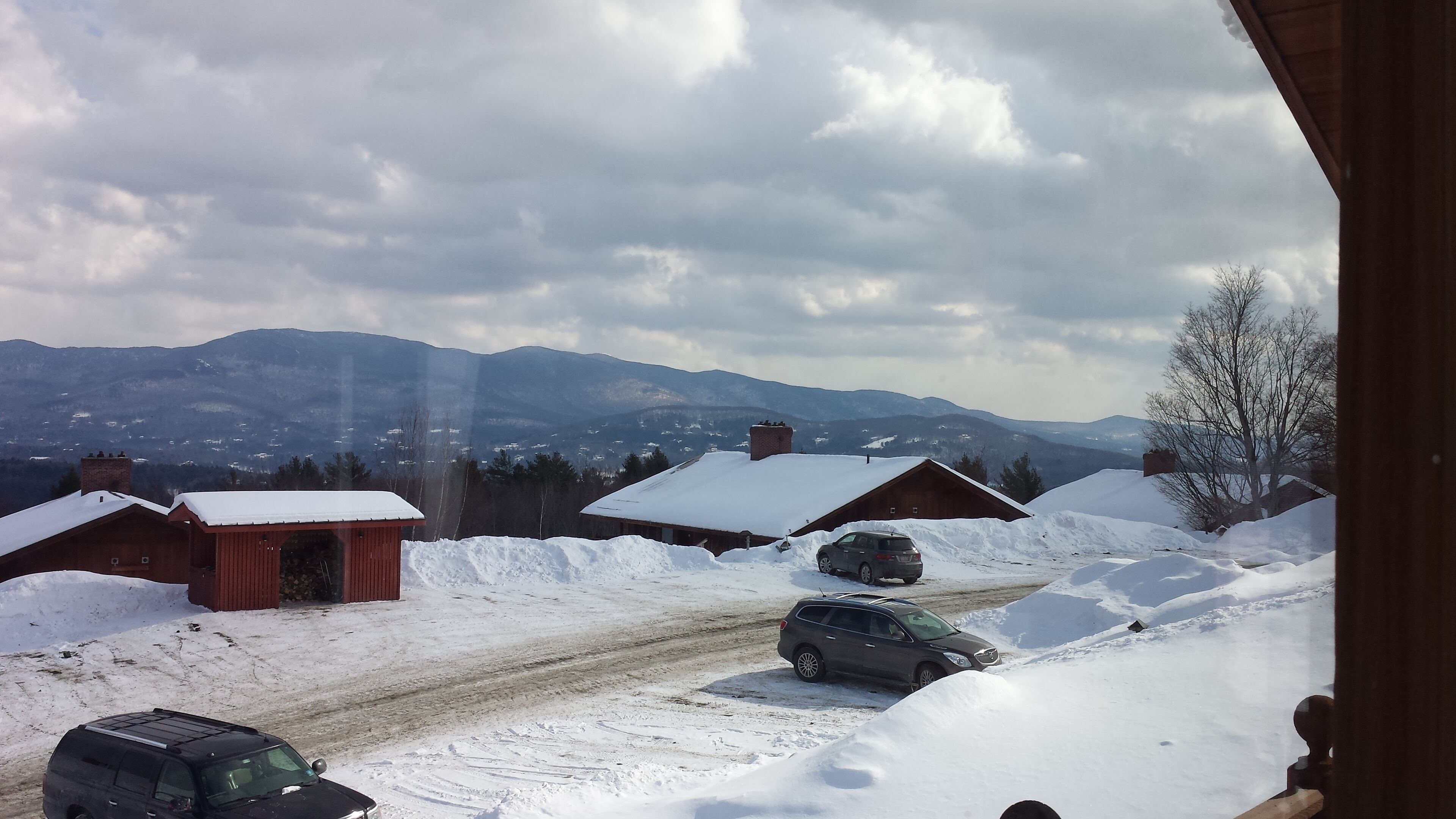 Vista desde la propiedad