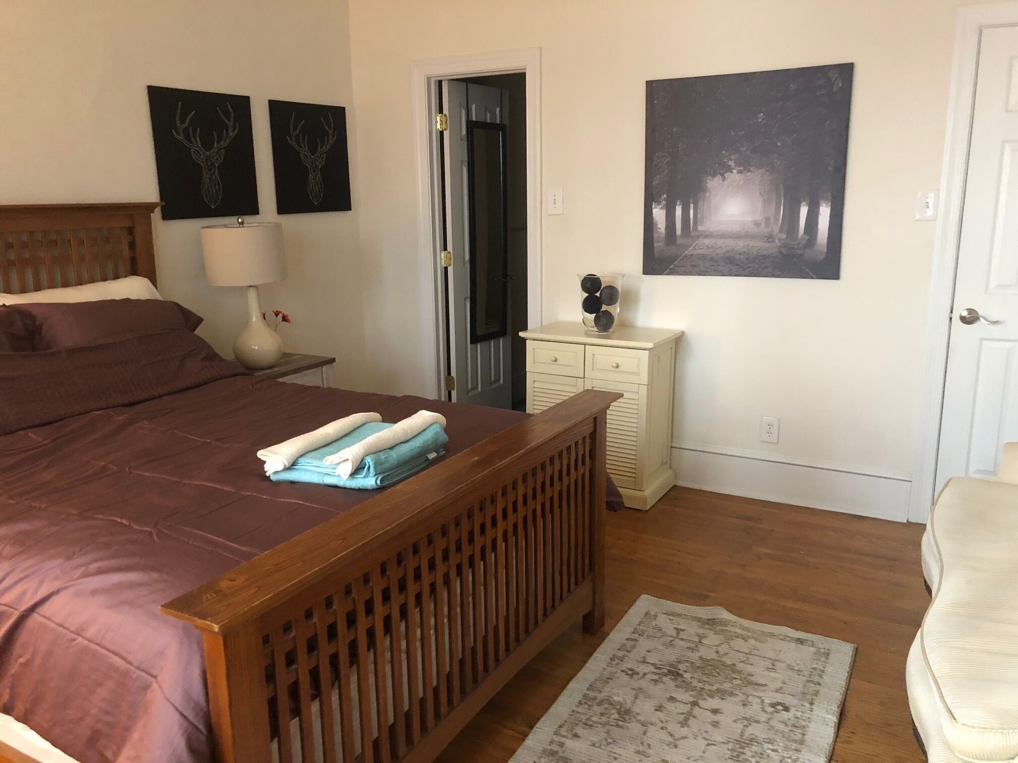 2 間睡房、熨斗/熨衫板、Wi-Fi、床單