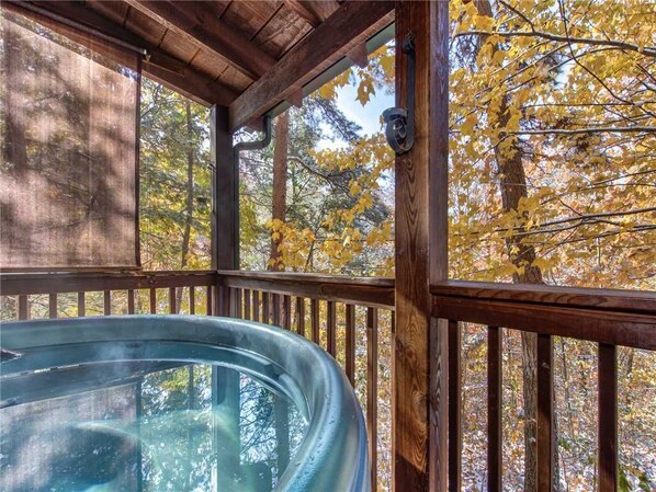 小屋, 多张床, 热水浴缸, 山景 | SPA | 热水浴缸
