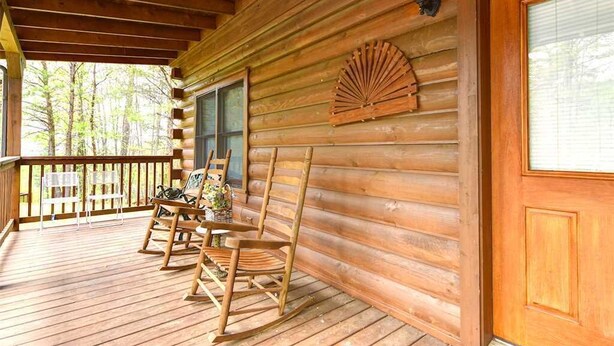 Cabin, nhiều giường, bồn tắm thủy lực, quang cảnh núi | Ban công