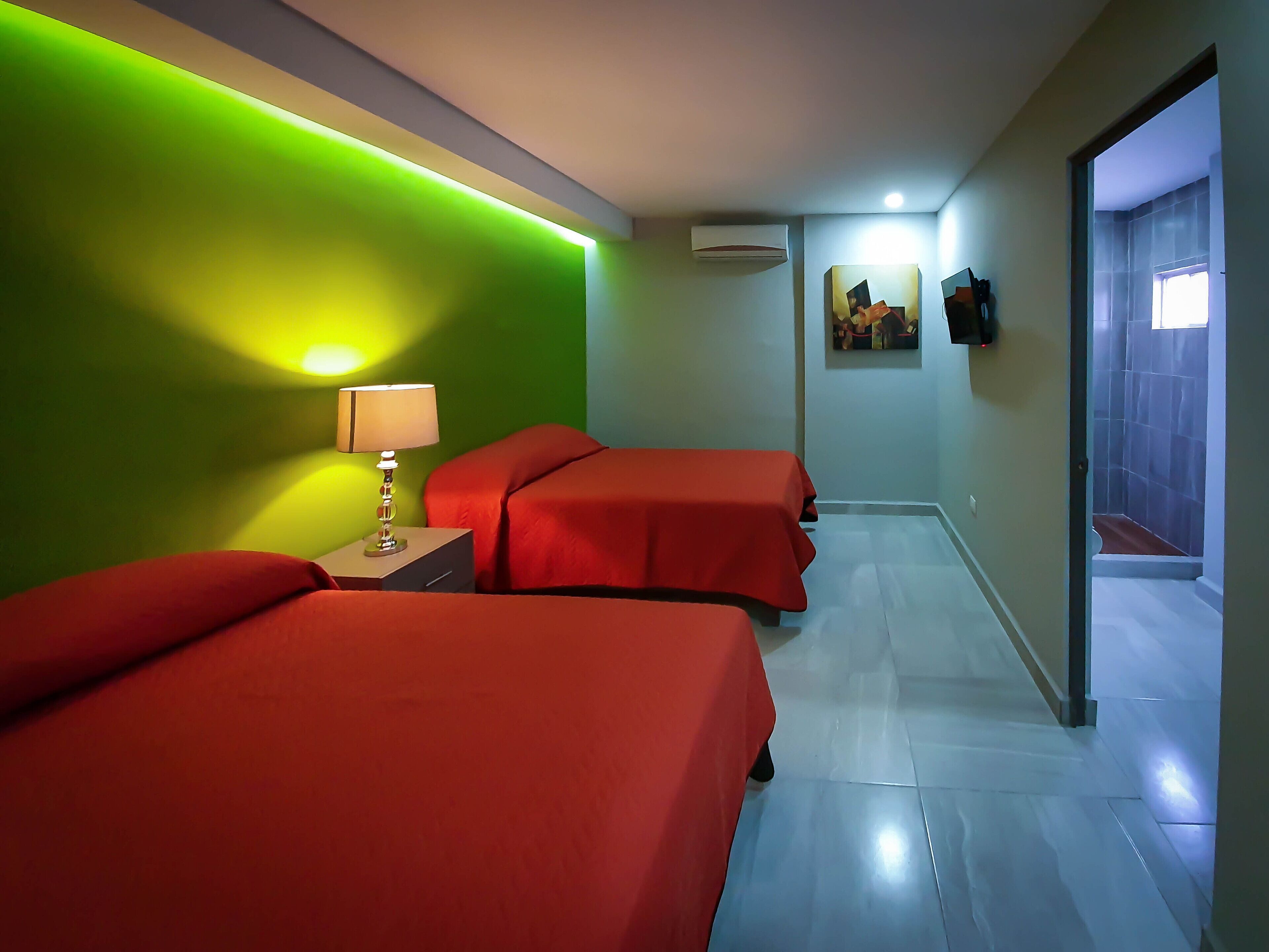 Free WiFi, bed sheets