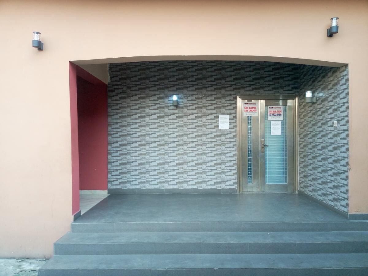 Interior entrance