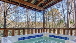 Sauna, bain à remous