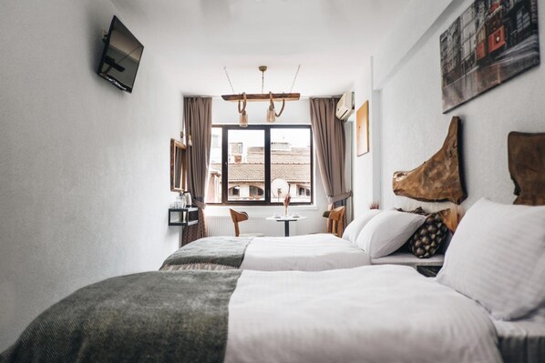 Chambres insonorisées, Wi-Fi gratuit, draps fournis