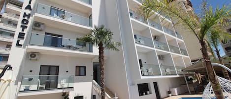 Fassade der Unterkunft