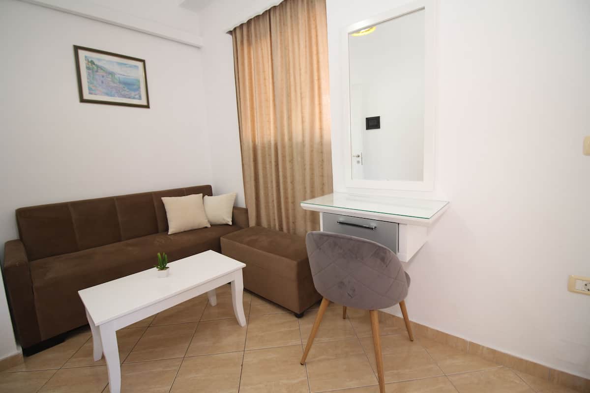 1 habitación y ropa de cama de alta calidad