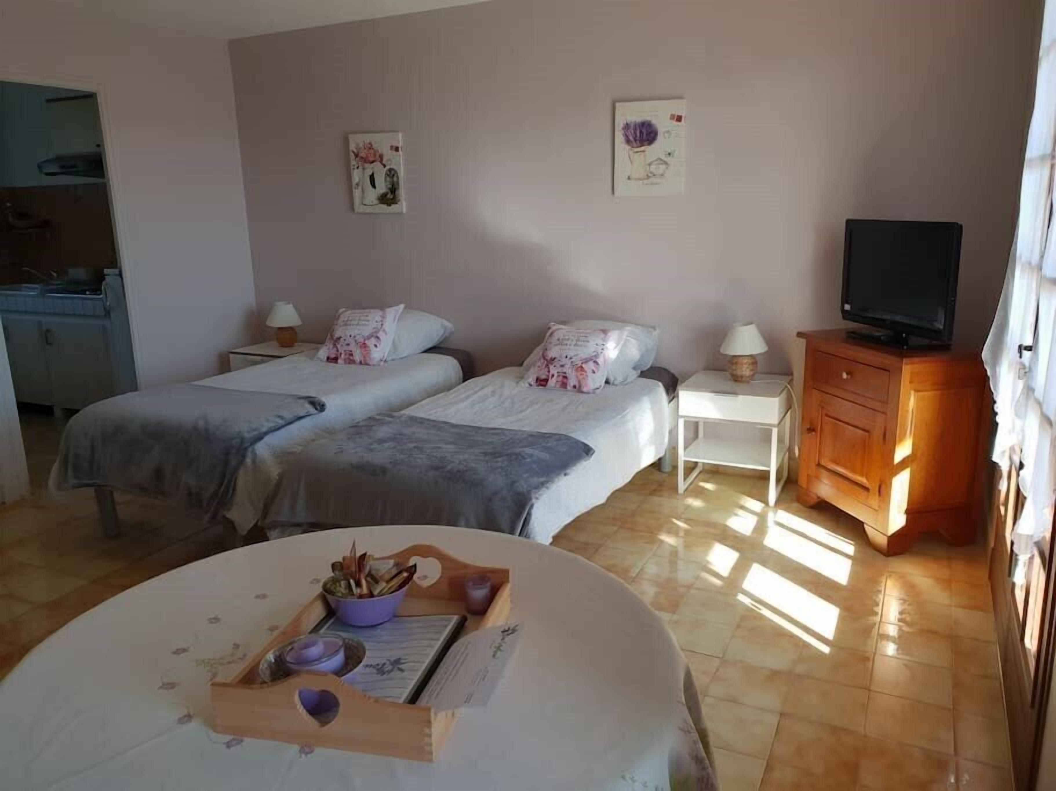 1 bedroom, desk, iron/ironing board, WiFi (free)