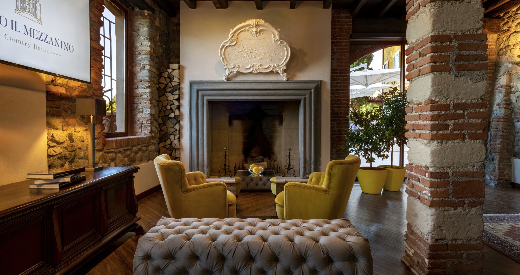 Sitzecke in der Lobby