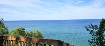 Perhe Michigan Lake Koti Manisteen pohjoispuolella