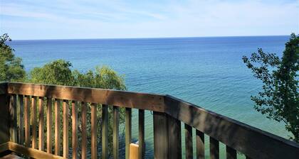 Hogar familiar del lago Michigan al norte de Manistee