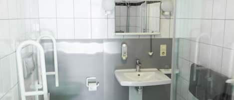 Hair dryer, towels