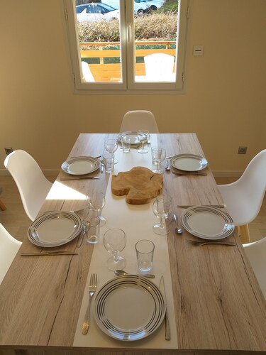 T4 apartment with garage, terrace and garden