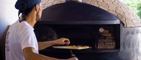 Serveert diner, Mediterrane gerechten