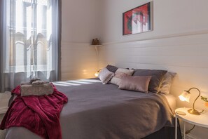 3 makuuhuonetta, silitysrauta/-lauta, vauvan matkasänky, ilmainen Wi-Fi