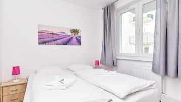 1 sovrum, skrivbord, strykjärn/strykbräda och wi-fi