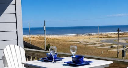 OCEANVIEW & SOUNDVIEW!OCEAN BOARDWALK! BEACH EQUIP! BABY EQUIP! GUEST FAVORITE!