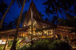 Front of property - evening/night