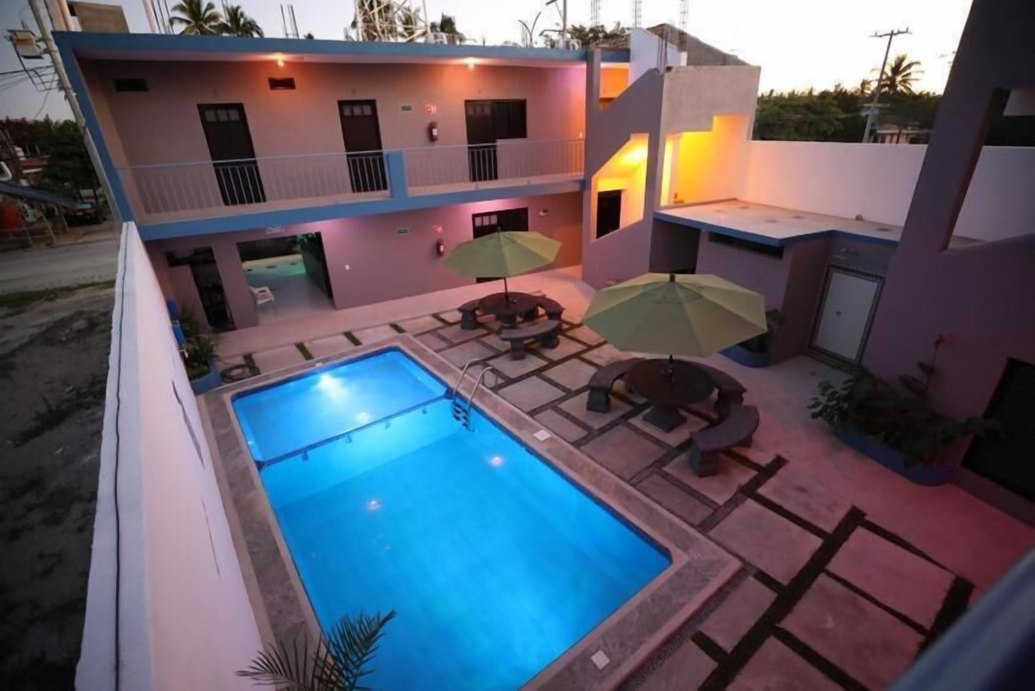 Alberca al aire libre 