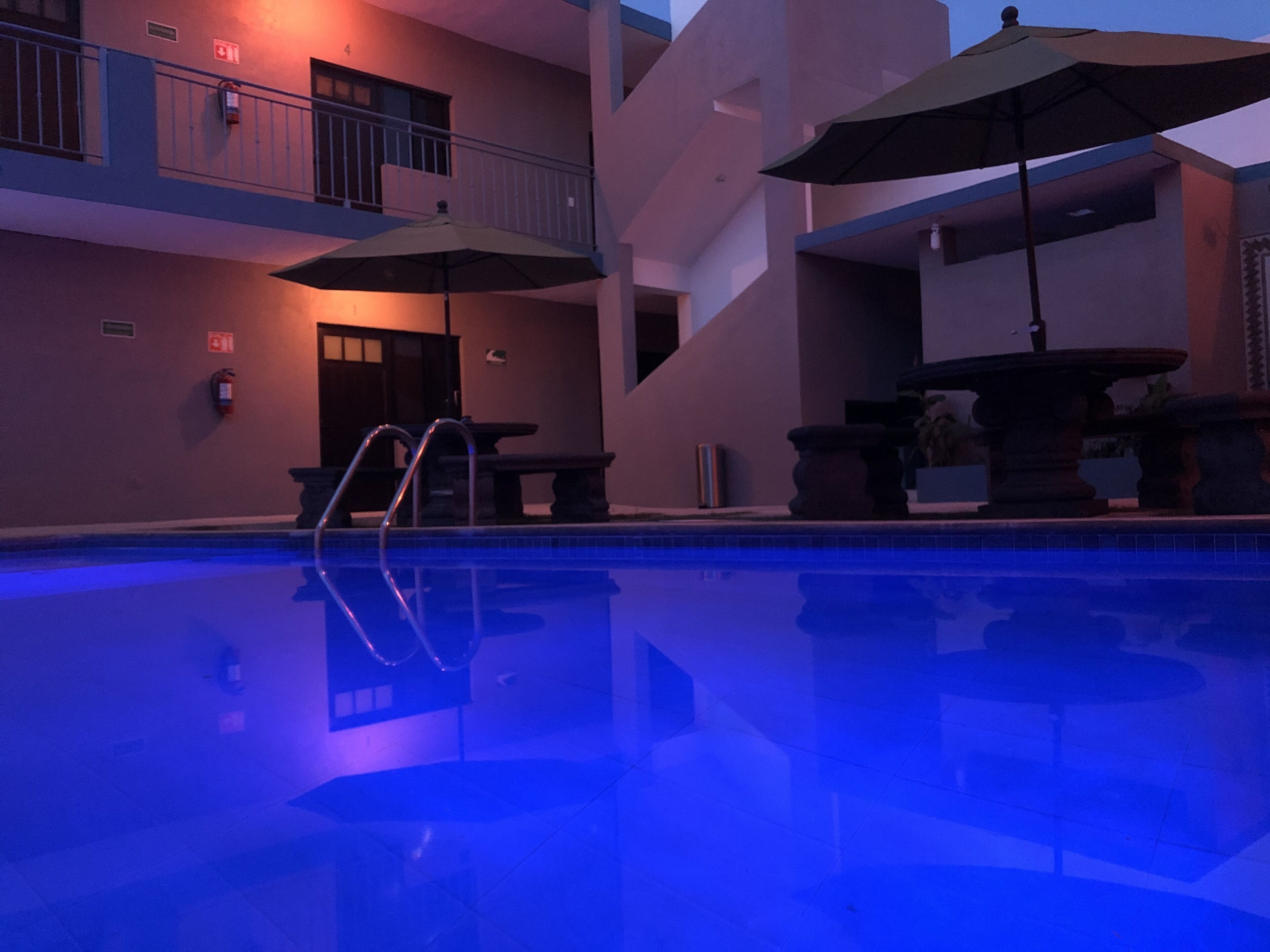 Alberca al aire libre 