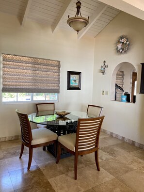 Dining - 4bd 4.5 baths House and two private apartments. Beautiful views! Self check in! (St Thomas)