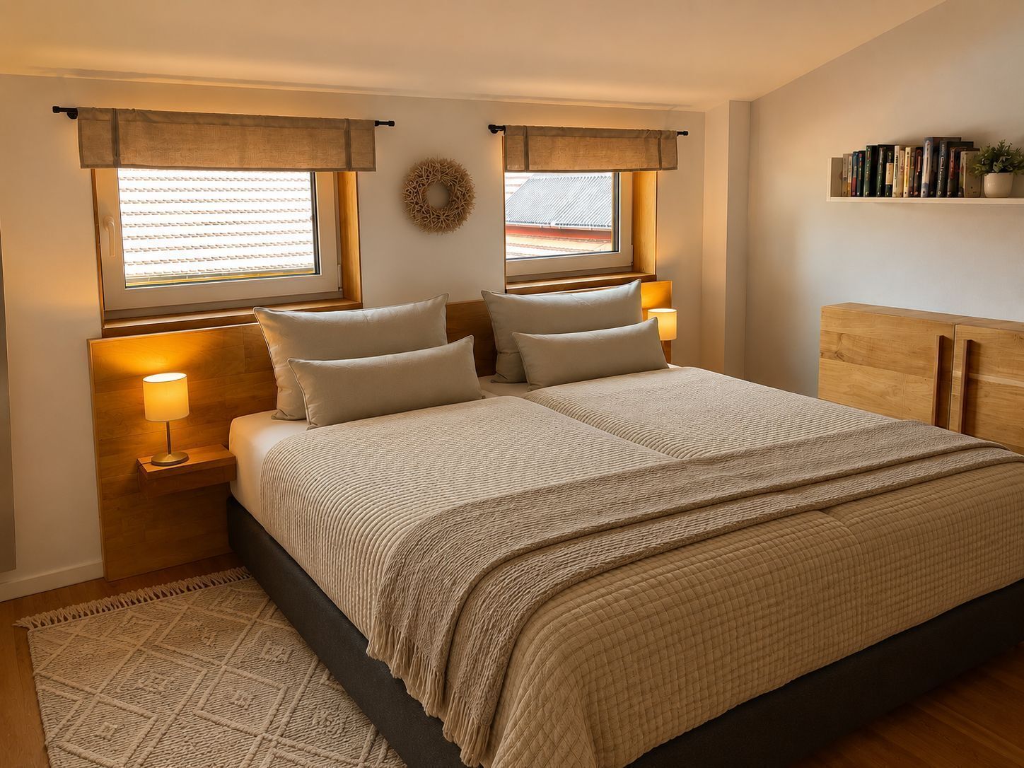 3 Schlafzimmer, Reisekinderbett, WLAN, Bettwäsche