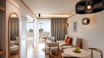 King Suite, Sea View | Minibar, Schreibtisch, schallisolierte Zimmer, kostenloses WLAN