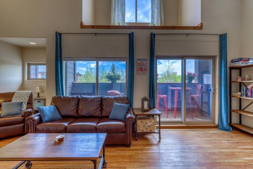 Heart of Uptown Pagosa! Cozy Condo with Balcony, Walk to Shops, Dining, and Hot Springs Nearby!