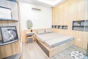 1 Schlafzimmer, Schreibtisch, Bügeleisen/Bügelbrett, WLAN