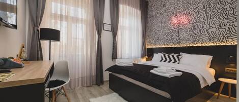 1 bedroom, iron/ironing board, free WiFi, bed sheets