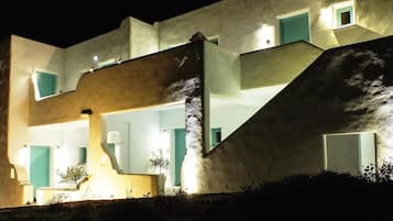 Front of property – evening/night