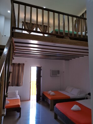 Family Loft | Bed sheets - Mt. Bagarabon Beach and Mountain Resort (Surigao)