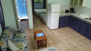 Apartment (#1) | Living area | 32-inch TV with digital channels, streaming services