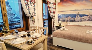 Departamento Deluxe (with Sauna) | Camas con pillow-top, decoración personalizada y muebles diferentes 