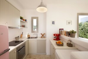 Villa, Multiple Bedrooms | Private kitchen | Fridge, oven, stovetop, dishwasher - An oasis for 22 people (Paros)