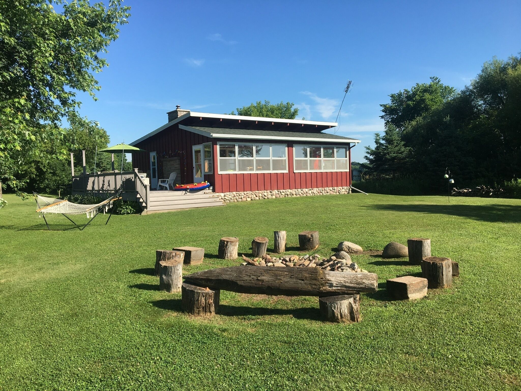 The Red Cabin in Cumberland Wisconsin!