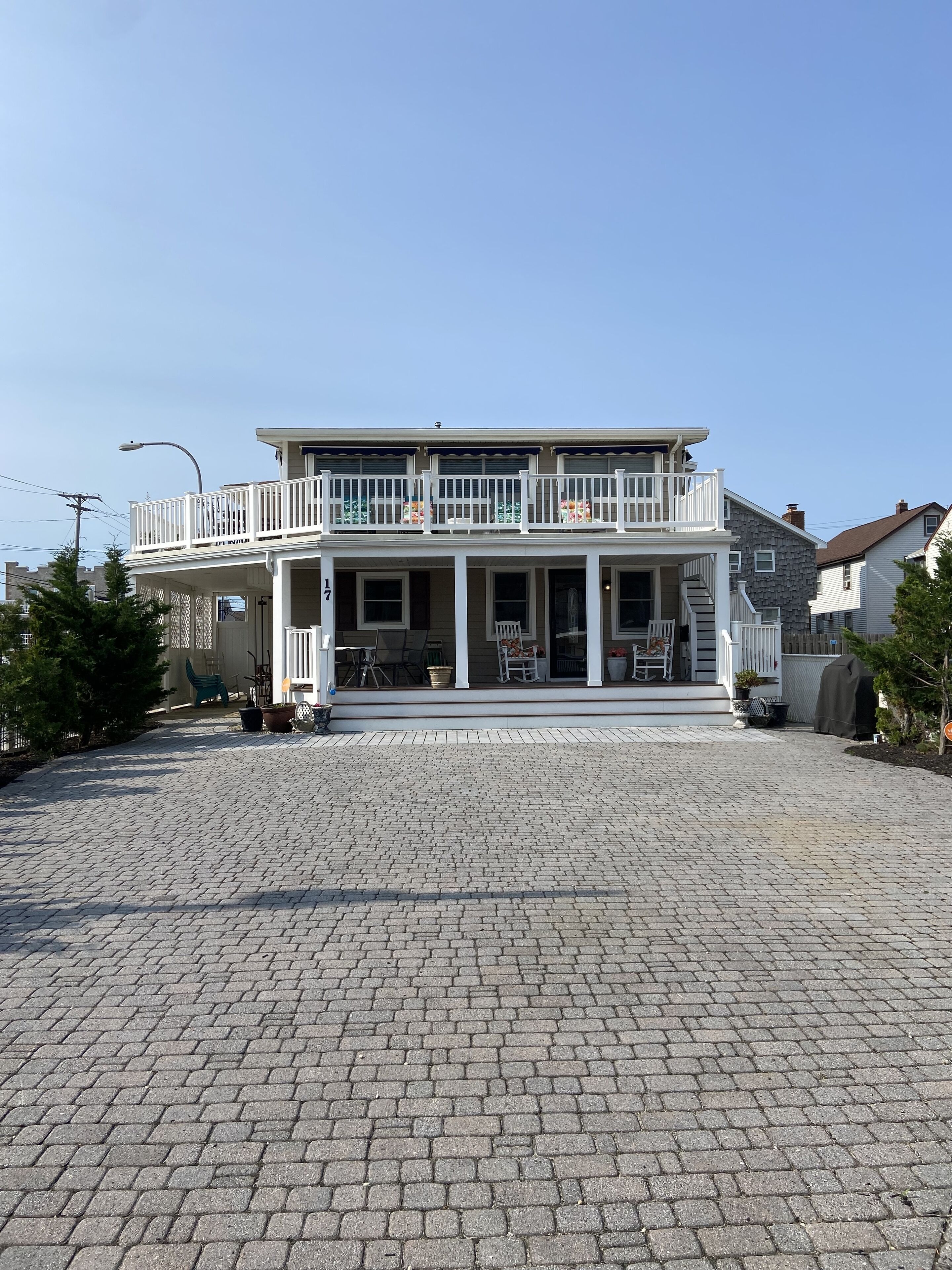 Beautiful Ocean View Steps to the Beach & Boardwalk with Wraparound Deck