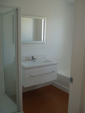 Badkar/dusch, tvål och toalettpapper