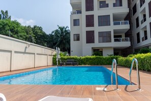Indoor pool, outdoor pool