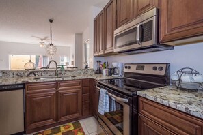 Condo | Private kitchen - Terraverde Resort 3 Bed and 2.5 Bath (Kissimmee)
