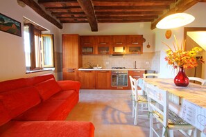 Kitchen, Living Room