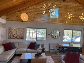 Smart TV, caminetto, videogiochi, tavolo da calcetto