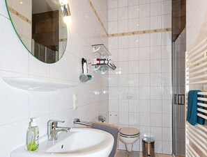 Towels, soap, toilet paper